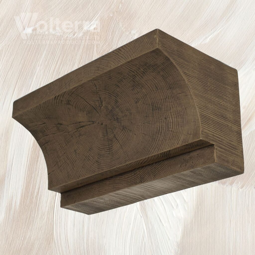 faux wood corbel for house soffit