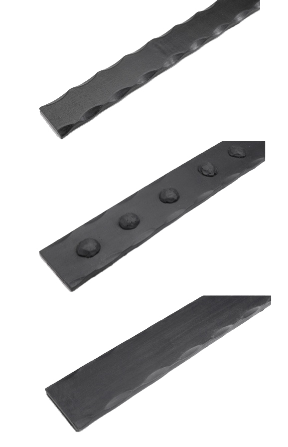 flexible faux iron beam straps