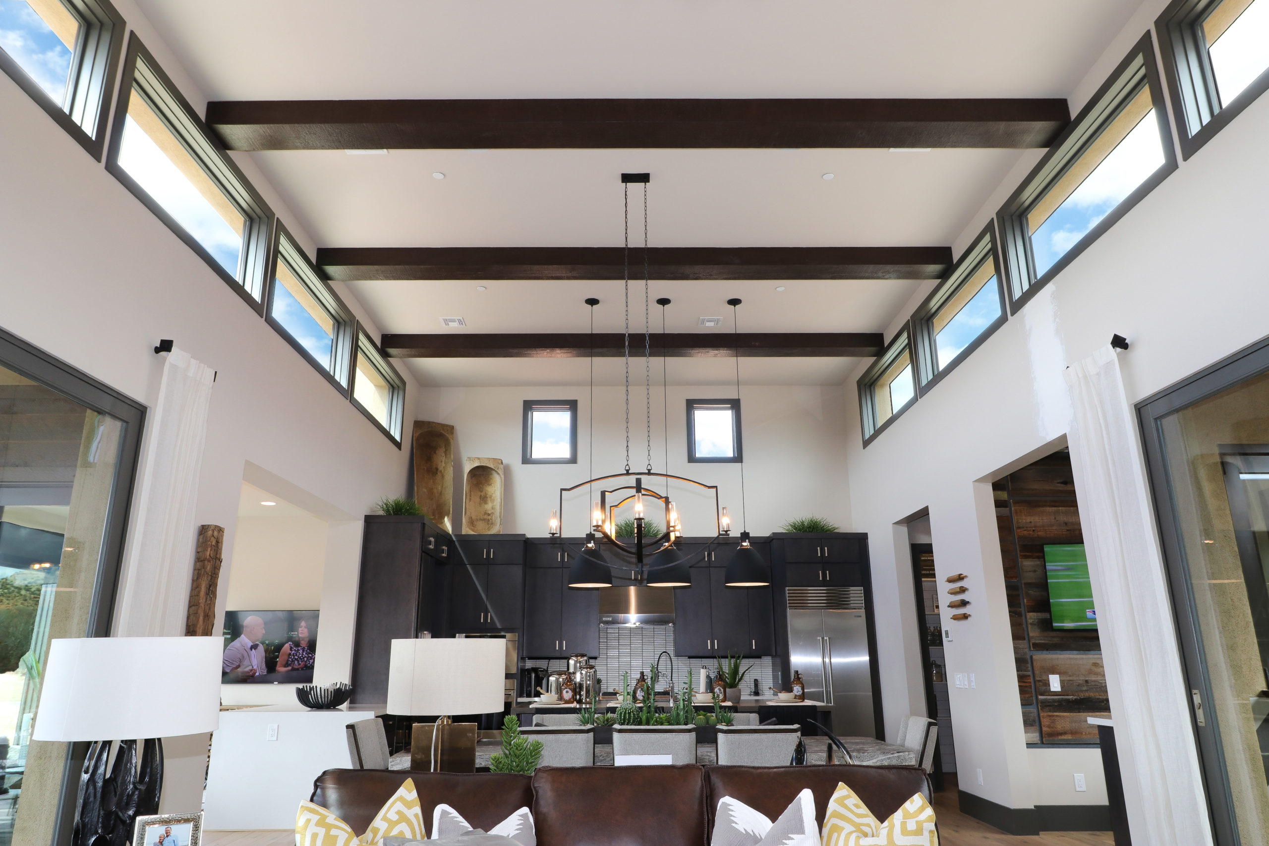 kitchen ceiling beams