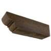 Majestic 8" x 8" x 29" bullnose faux wood corbel manufactured and sold by Volterra Architectural Products.