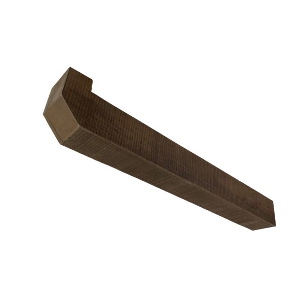 Faux wood corbel long with slant detail for home exterior in soffit
