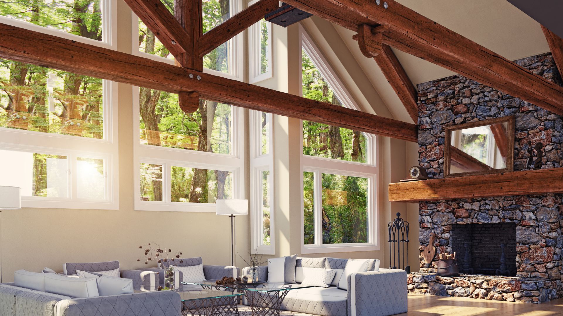 Modern or Traditional: Beams For Every Style