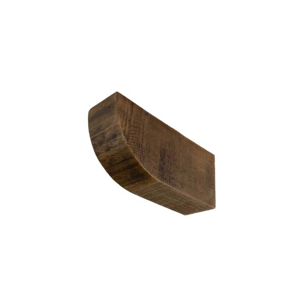 Bullnose Truss Tail Rough Sawn Faux Wood for Soffit Exterior of Home