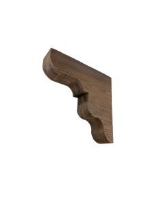 5⅞" x 23⅛" x 22¾" Majestic Faux Wood Corbel