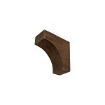 3½" x 7¼" x 7" Rough Sawn Faux Wood Corbel