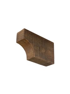 3½" x 7¼" x 12" Rough Sawn Faux Wood Corbel