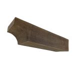 7½" x 5⅜" x 23⅞" Rough Sawn Faux Wood Corbel