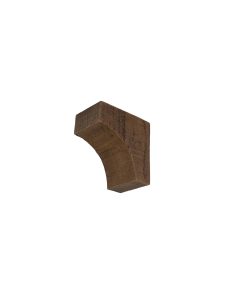 3½" x 5¼" x 5½" Rough Sawn Faux Wood Corbel