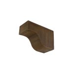 5¼" x 7¼" x 11" Rough Sawn Faux Wood Corbel