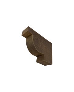 3½" x 9" x 12½" Rough Sawn Faux Wood Corbel