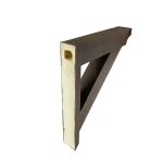 3½" x 3½" x 20" x 23" Rough Sawn Faux Wood Bracket