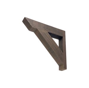 3½" x 3½" x 19⅞" x 18" Rough Sawn Faux Wood Bracket