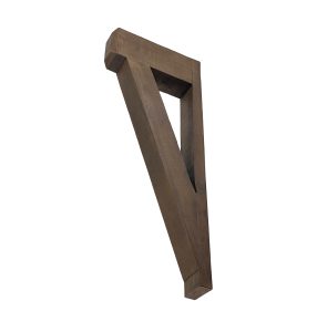 3½" x 5½" x 14" x 36" Rough Sawn Faux Wood Bracket