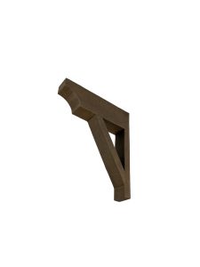 3½" x 5½" x 18" x 22" Rough Sawn Faux Wood Bracket