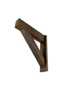 3½" x 5½" x 23¾" x 26" Rough Sawn Faux Wood Bracket