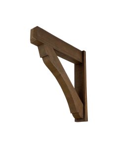 3½" x 5½" x 28" x 30" Rough Sawn Faux Wood Bracket