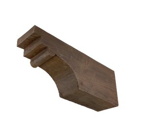 7¼" x 11½" x 30" Majestic Faux Wood Corbel