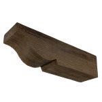 7¼" x 7¼" x 28¼" Majestic Faux Wood Corbel