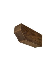 4" x 5⅜" x 12" Rough Sawn Faux Wood Corbel