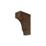 5⅞" x 16¼" x 11" Rough Sawn Faux Wood Corbel