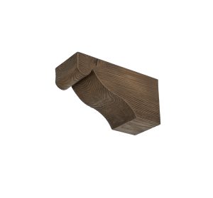 6" x 7½" x 14¾" Doug Fir Faux Wood Corbel