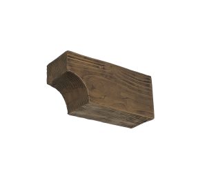 5¾" x7½" x 16½" Doug Fir Faux Wood Corbel