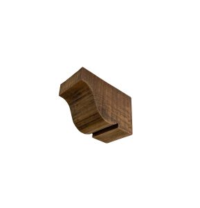 5½" x 6½" x 10" Rough Sawn Faux Wood Corbel