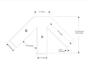 Rafter King Post Plates