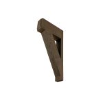 3½" x 5½" x 14" x 26" Rough Sawn Faux Wood Bracket