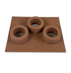 3 Hole Round 19-½" x 15" Tile Vent HDTV3R2015