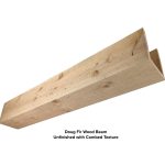 Combed Doug Fir Wood Beam