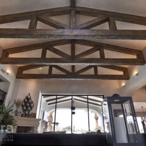 hdf faux wood trusses