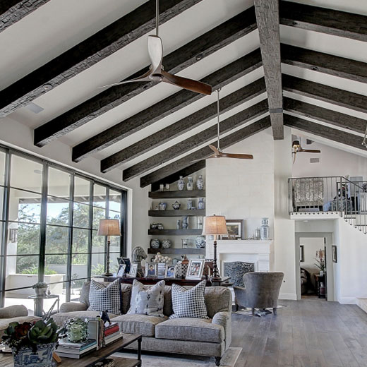 Photo inspiration: Visual Reference: Faux Beams