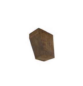 5½" x 9½" x 7½" Rough Sawn Faux Wood Corbel