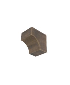 3½" x 4½" x 4½" Rough Sawn Faux Wood Corbel