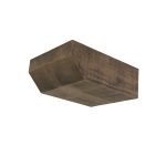 18" x 8" x 22" Rough Sawn Faux Wood Corbel