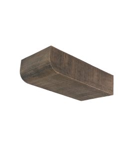 11½" x 5½" x 22" Rough Sawn Faux Wood Corbel