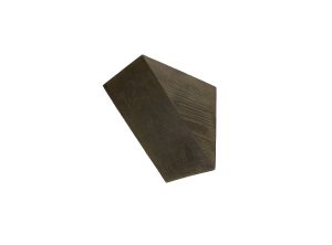 10" x 11⅛" x 11¾" Rough Sawn Faux Wood Corbel