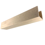 superior alder wood beam