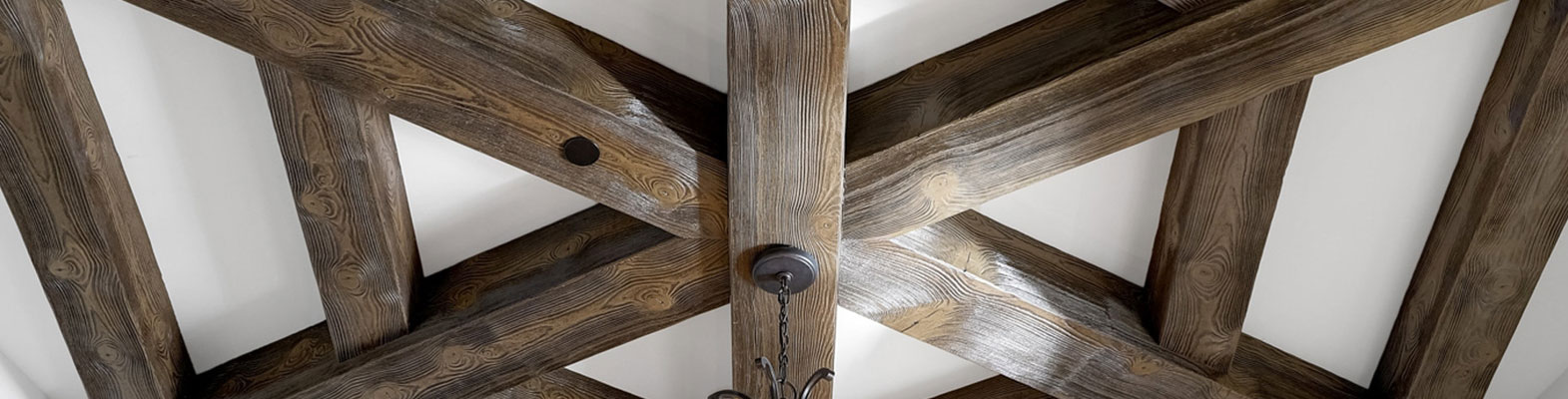 custom faux wood beams