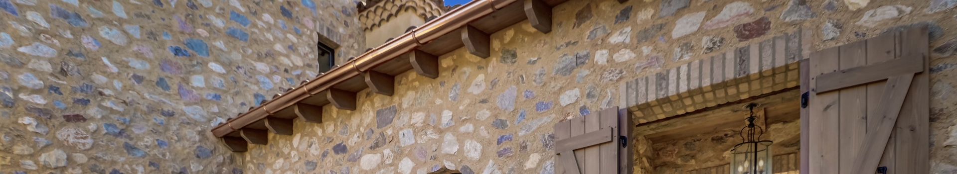 faux wood corbels