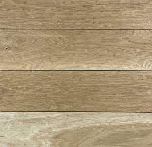 T&G white oak shiplap planks