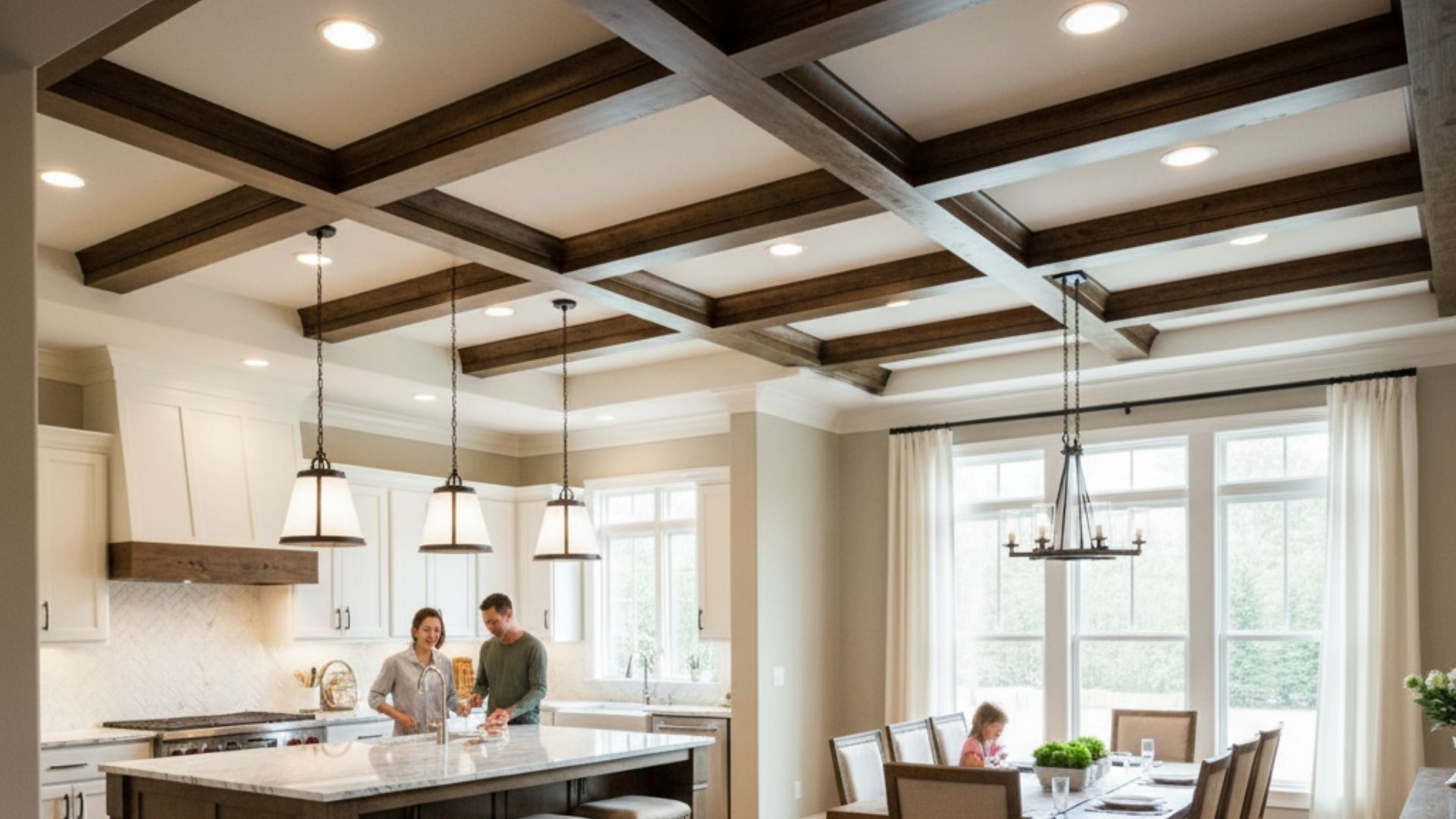 Faux Beams for Kitchens & Dining - Volterra Architectural Products