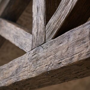faux wood trusses waterproofed